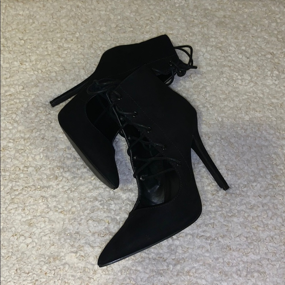 Black heels